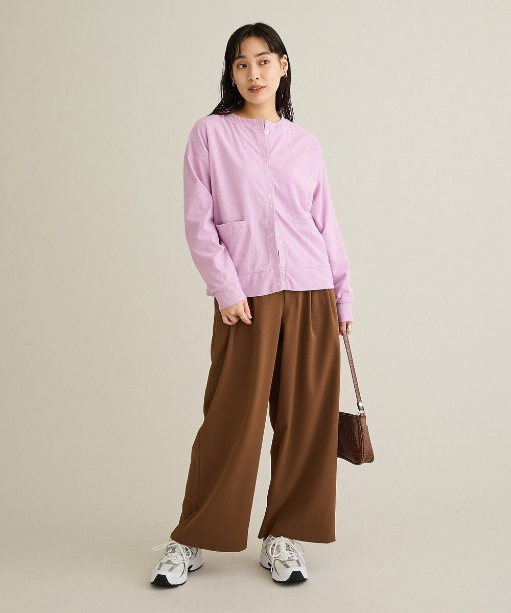 CRAFT STANDARD BOUTIQUE ハイウェストベルトワイドパンツ 