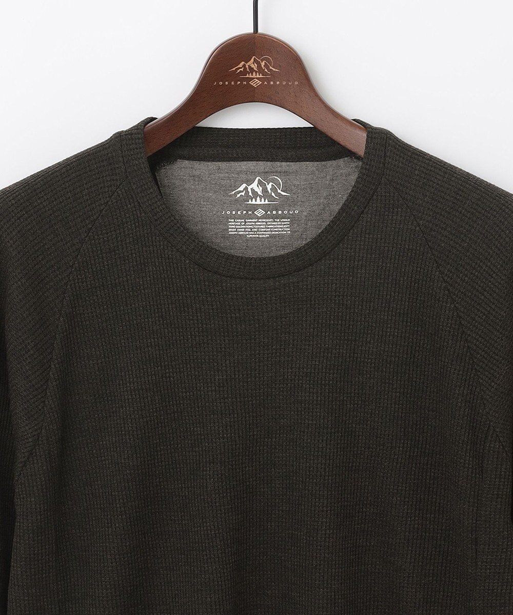 JOSEPH ABBOUD MOUNTAIN 【サスティナブル/吸水速乾】高機能メリノワッフルＴシャツ 