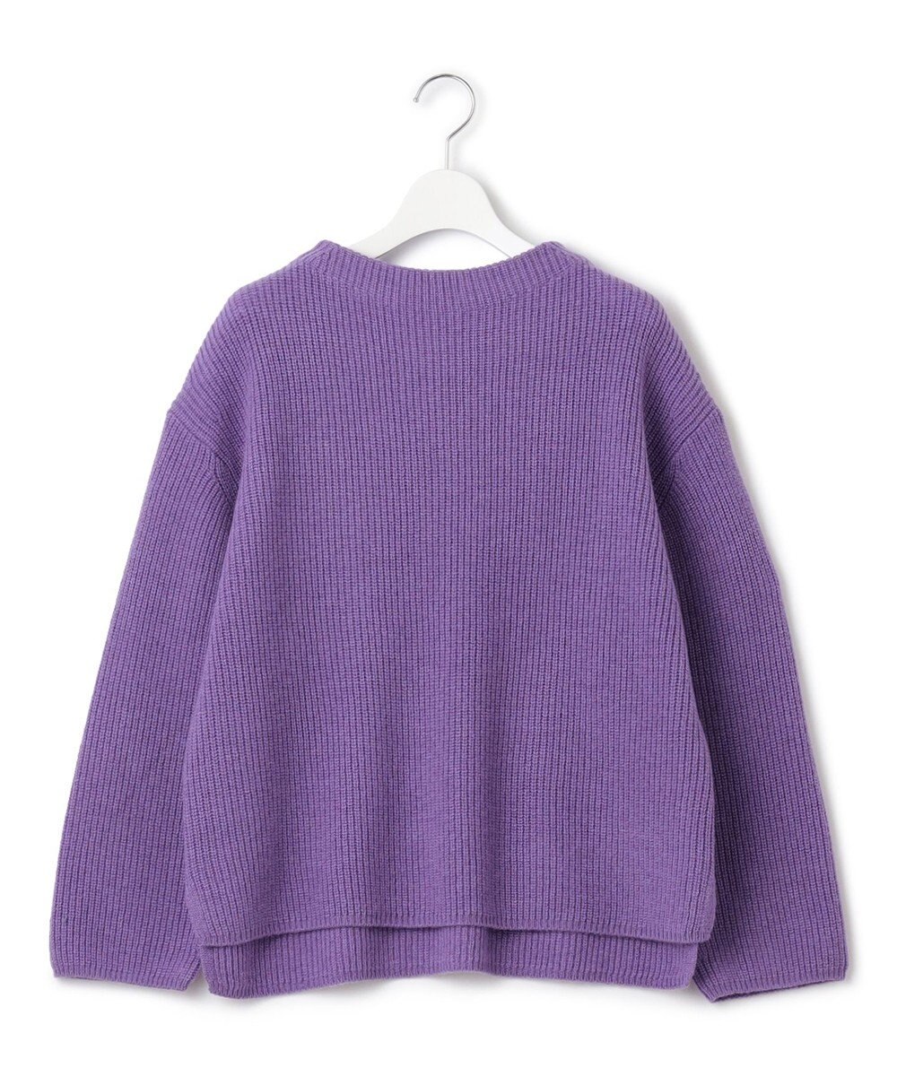 J.PRESS YORK STREET 【WOMEN】ウールカシミヤ ボトルネックショートニット 