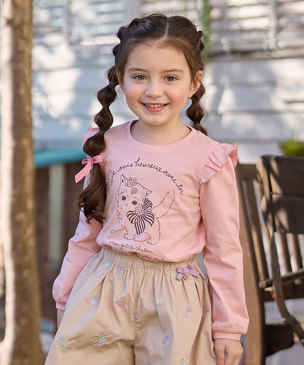 ANY KIDS 【WEB限定】7days プリント Tシャツ 