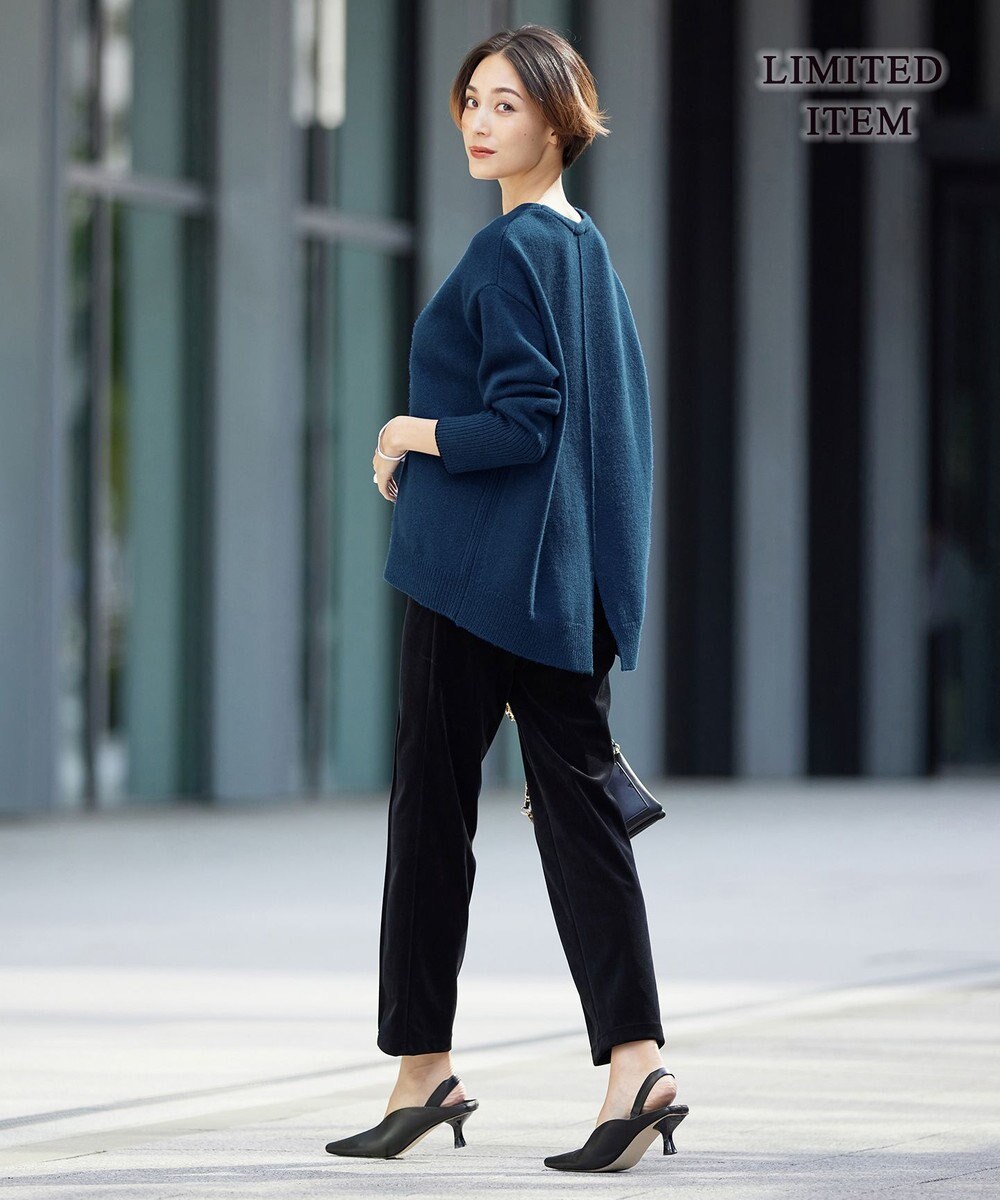 ICB L 【WEB限定】ファインメリノバルキー プルオーバー 