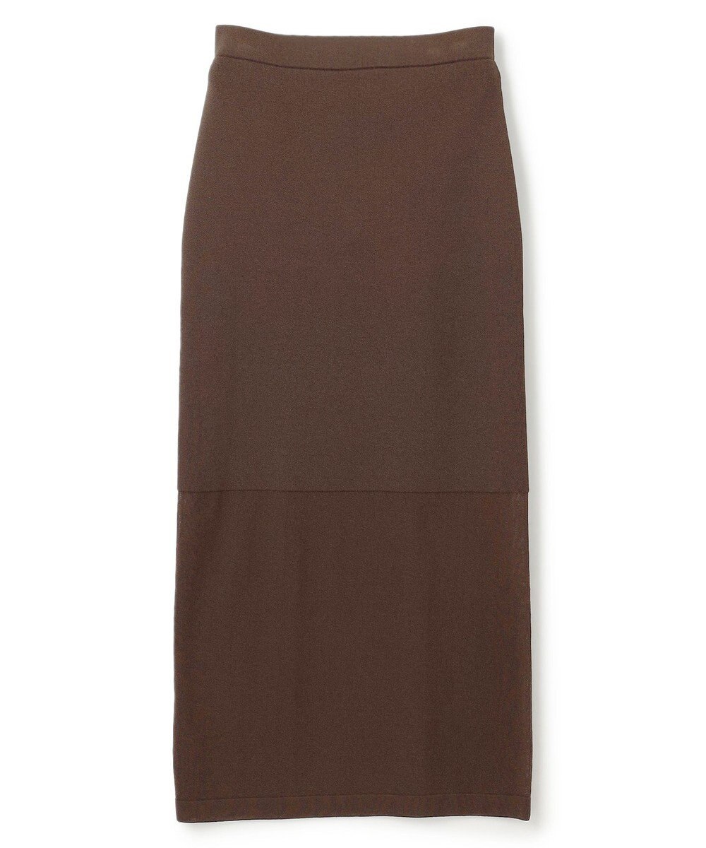 uncrave 【久慈暁子さん着用】シアーニット Iラインスカート 