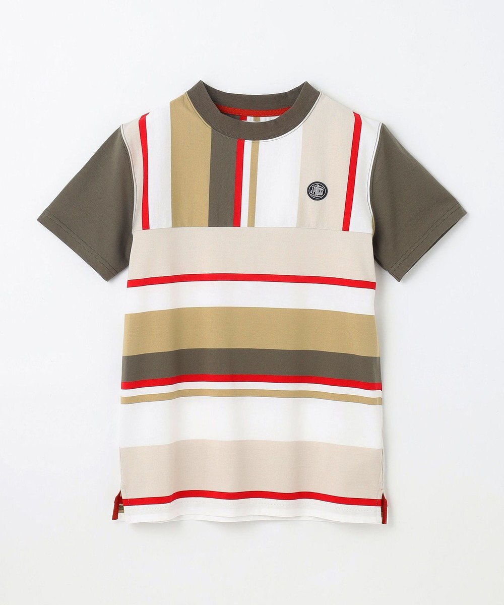 J.PRESS KIDS 【140-170cm】50/2 マルチボーダー Tシャツ 