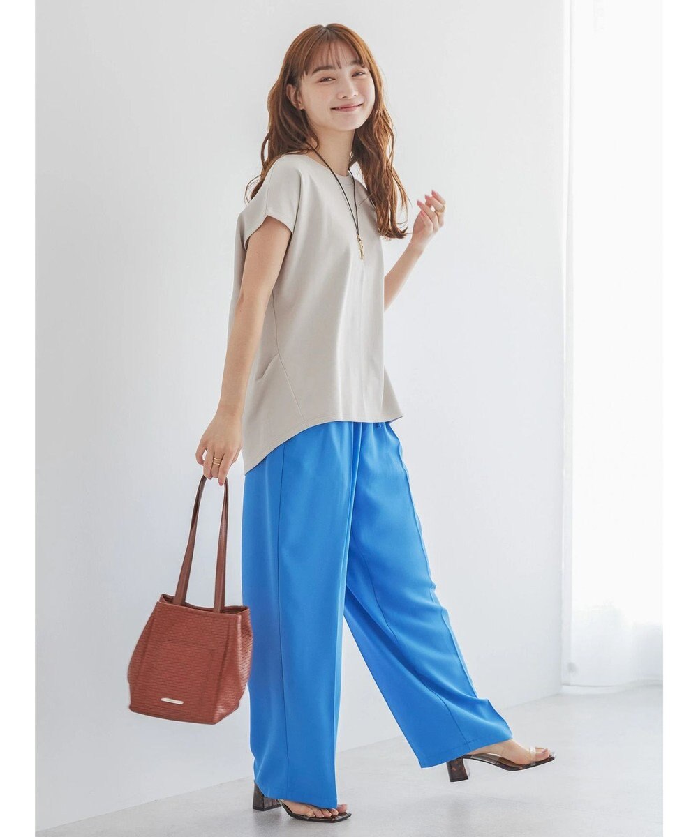 AMERICAN HOLIC キレイＣｏｔｔｏｎフレンチスリーブカットプルオーバー 