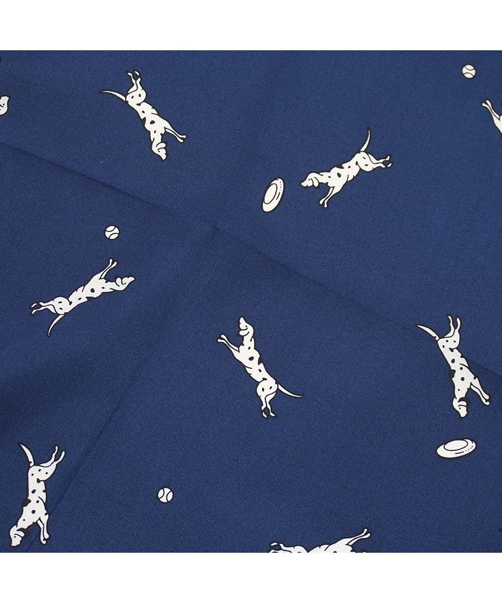 Marca 【Marcaオリジナル】ドッグ 小判 シルクツイル スカーフ 