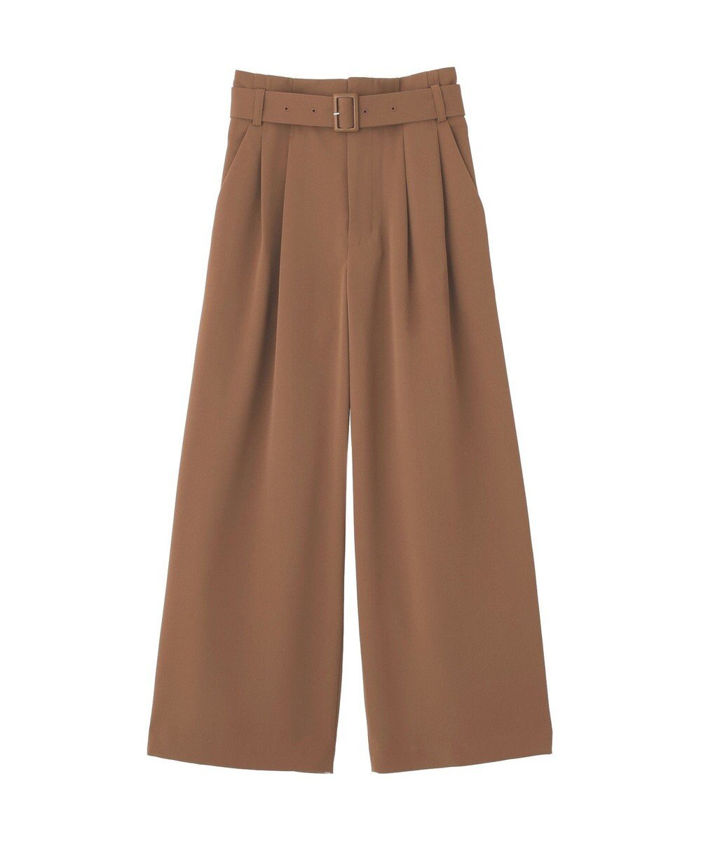 CRAFT STANDARD BOUTIQUE ハイウェストベルトワイドパンツ 