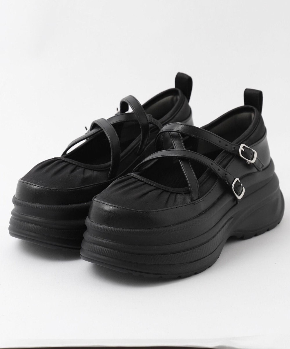 WEGO 2way厚底ストラップシューズ 
