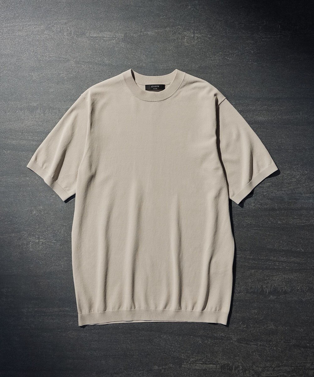 JOSEPH HOMME 【WEB限定カラーあり】【洗える/ストレッチ】リュクスレーヨン　クルーネック半袖ニット 