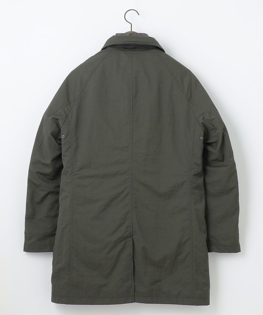 JOSEPH ABBOUD 【3WAY/撥水/INフード/ダウンライナー付】3ハイカウントツイル×パウダータフタ ダウン コート 