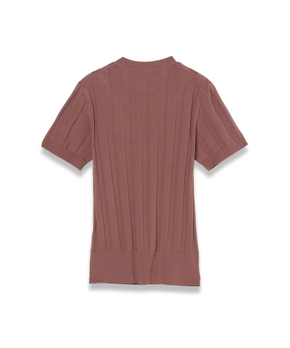 JOSEPH 【WEB&OUTLET限定・洗える】コットンシルクリブ　ラウンドネックニットティー 