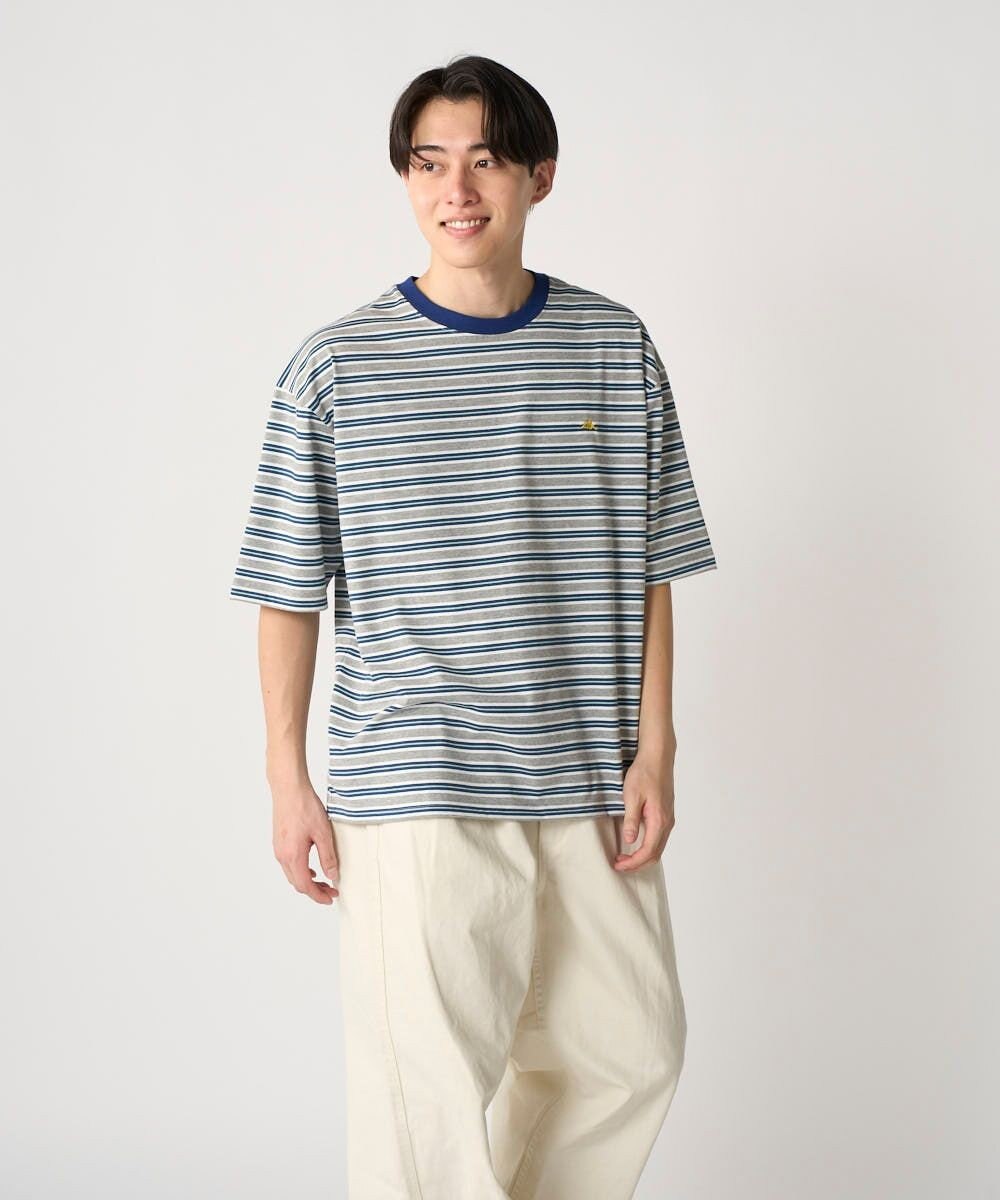 OP／FILA 【Kappa】ウェルネスクラブボーダーTシャツ 