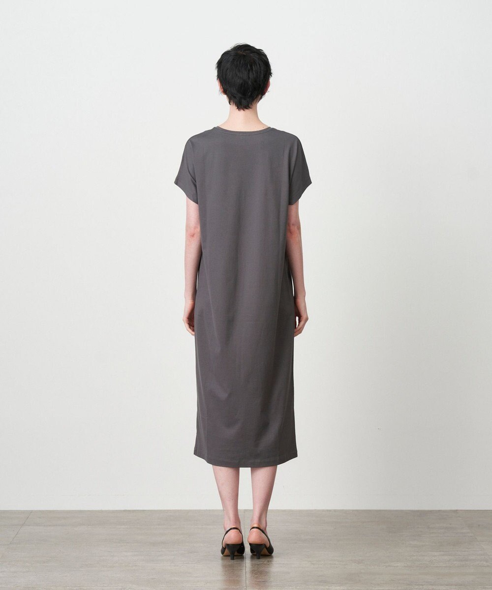 ATON SUVIN 60/2 | キャップスリーブドレス 