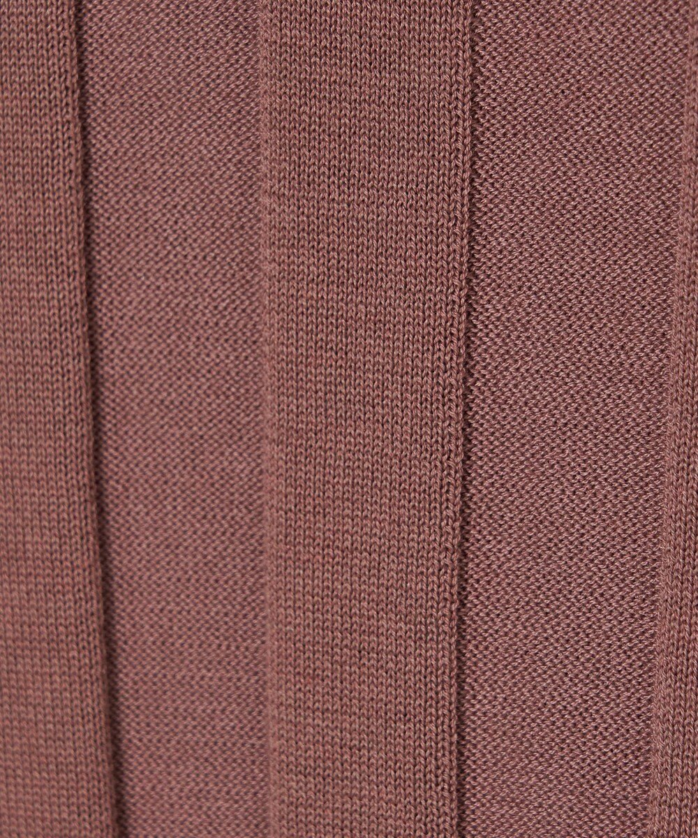 JOSEPH 【WEB&OUTLET限定・洗える】コットンシルクリブ　ラウンドネックニットティー 