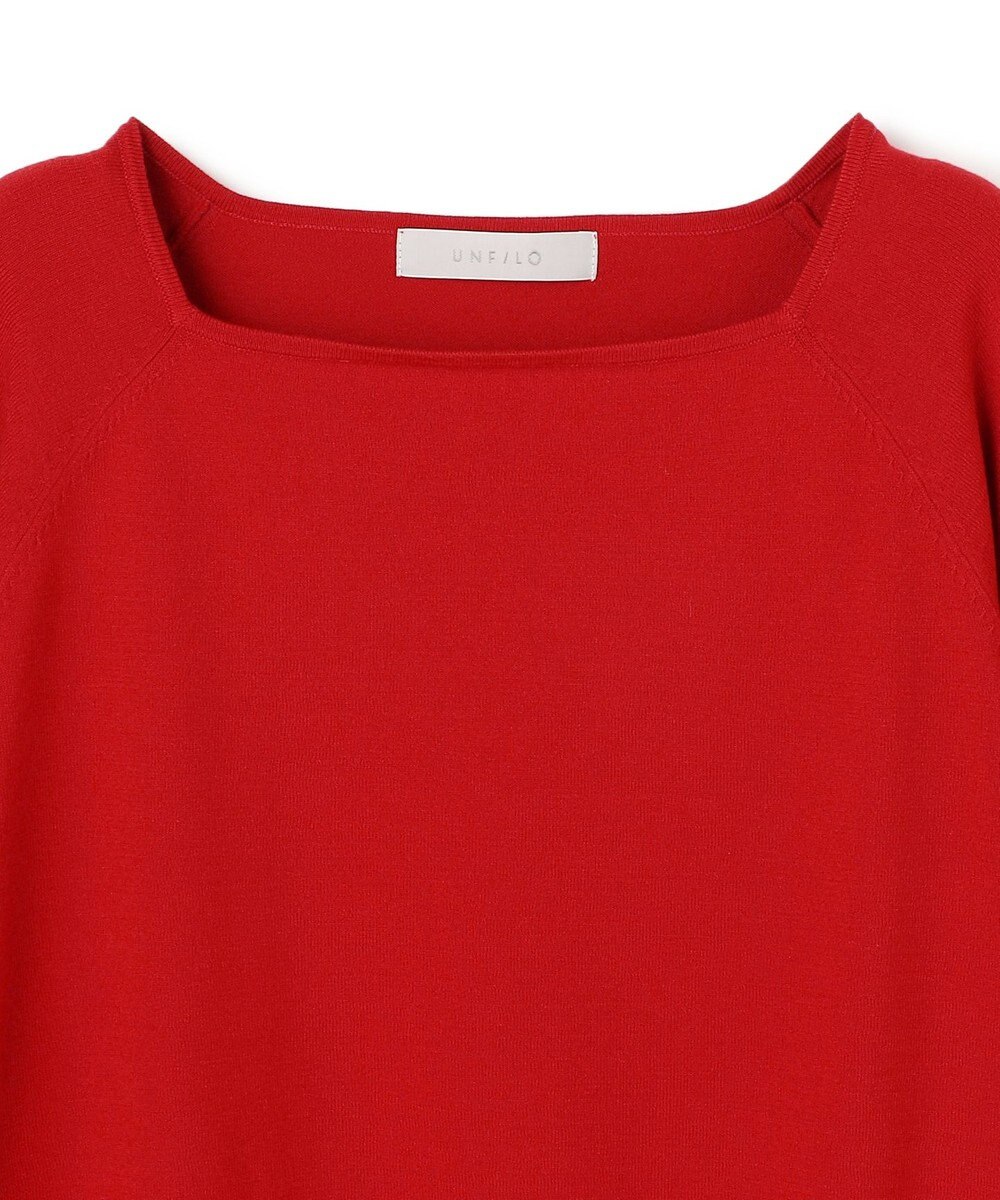UNFILO マイビューティニット スクエアネック 