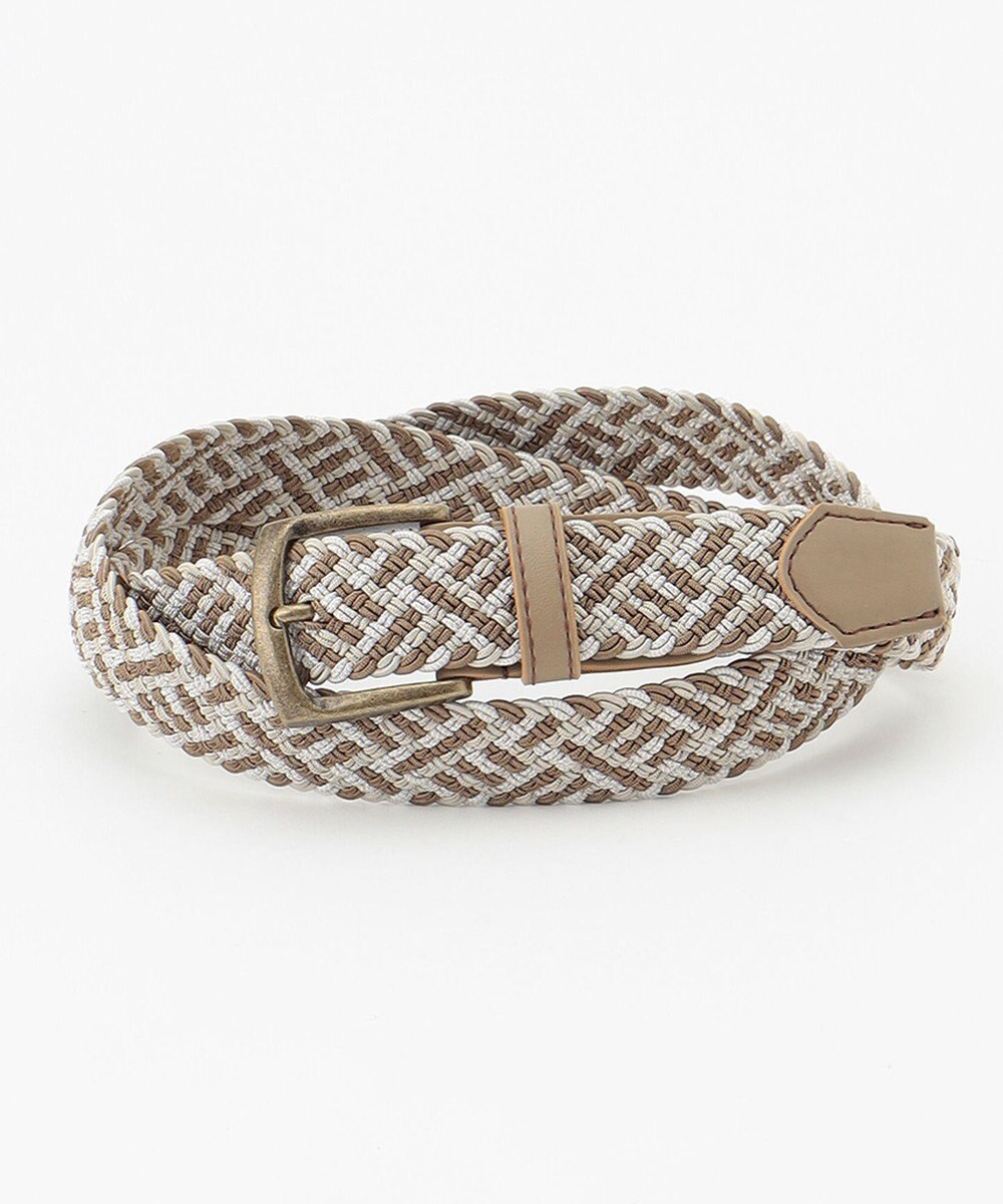 JOSEPH ABBOUD 【伸びる】ライトミックスメッシュベルト 