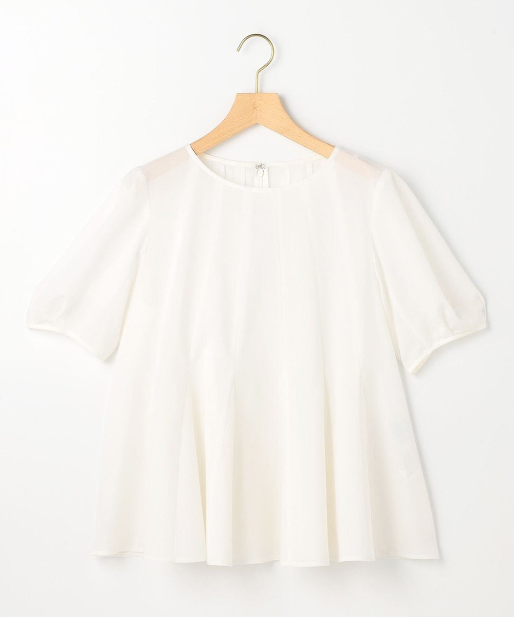 組曲 L 【先行予約】ニューリヨセルシャーティング フレアTブラウス 