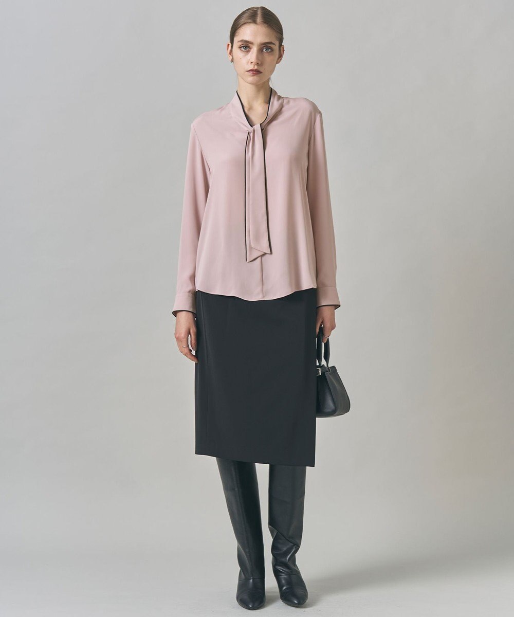 ICB  【新色追加・防シワ・速乾・洗える】Fied ラップ風スカート 