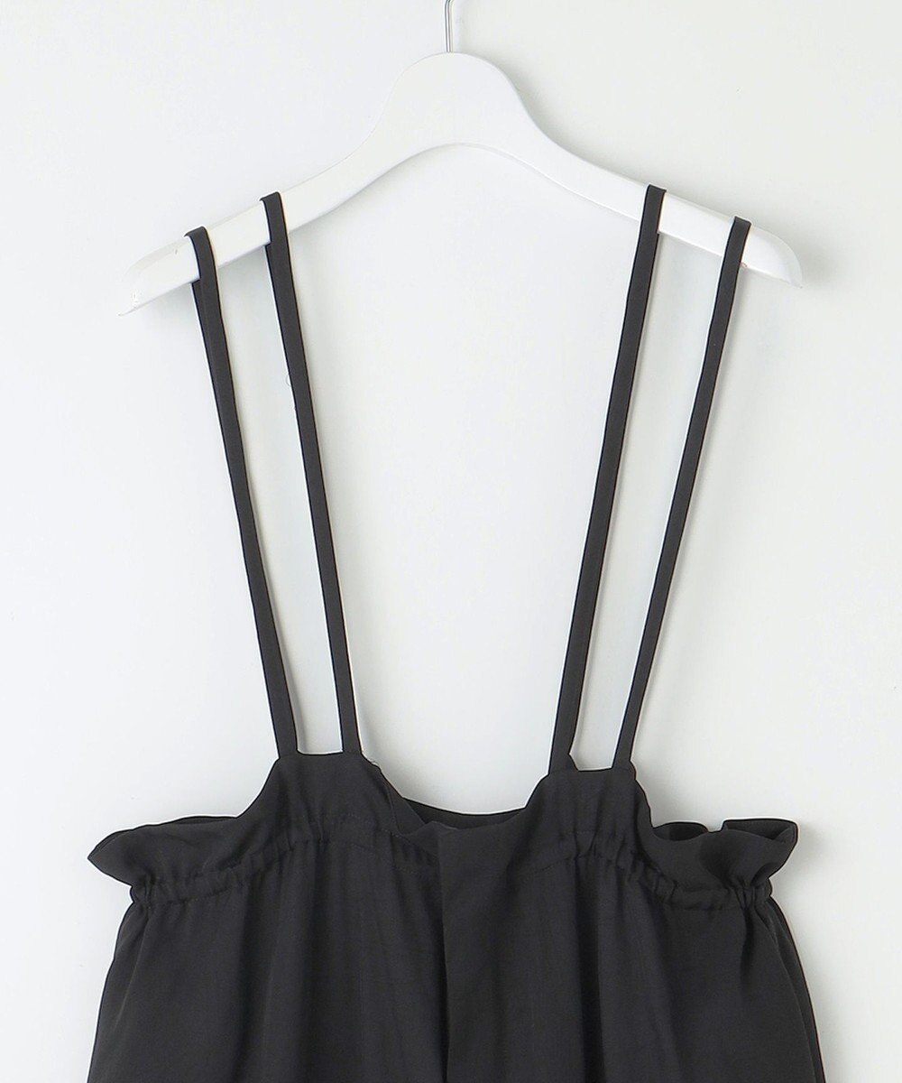 23区 【SACRA】アセテートブライトツイル サロペット 