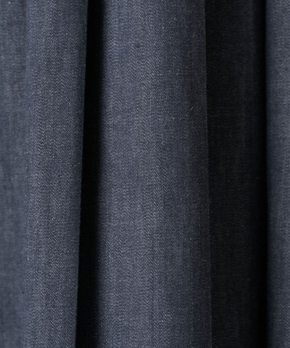 Ripo trenta anni 【ブランド人気】PLEATS RELAX LONG SK プリーツデニムスカート 