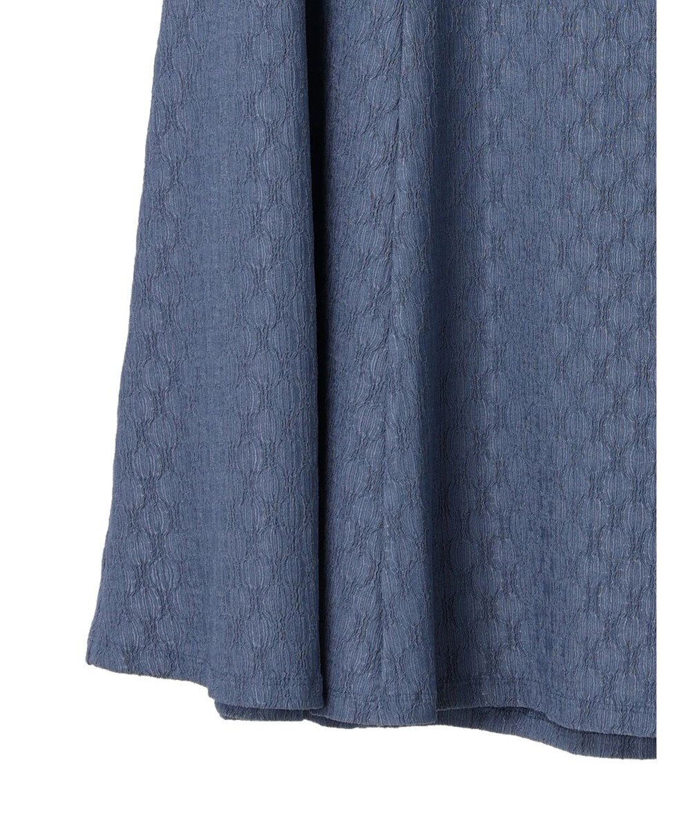 earth music&ecology ジャガードフレアスカート 