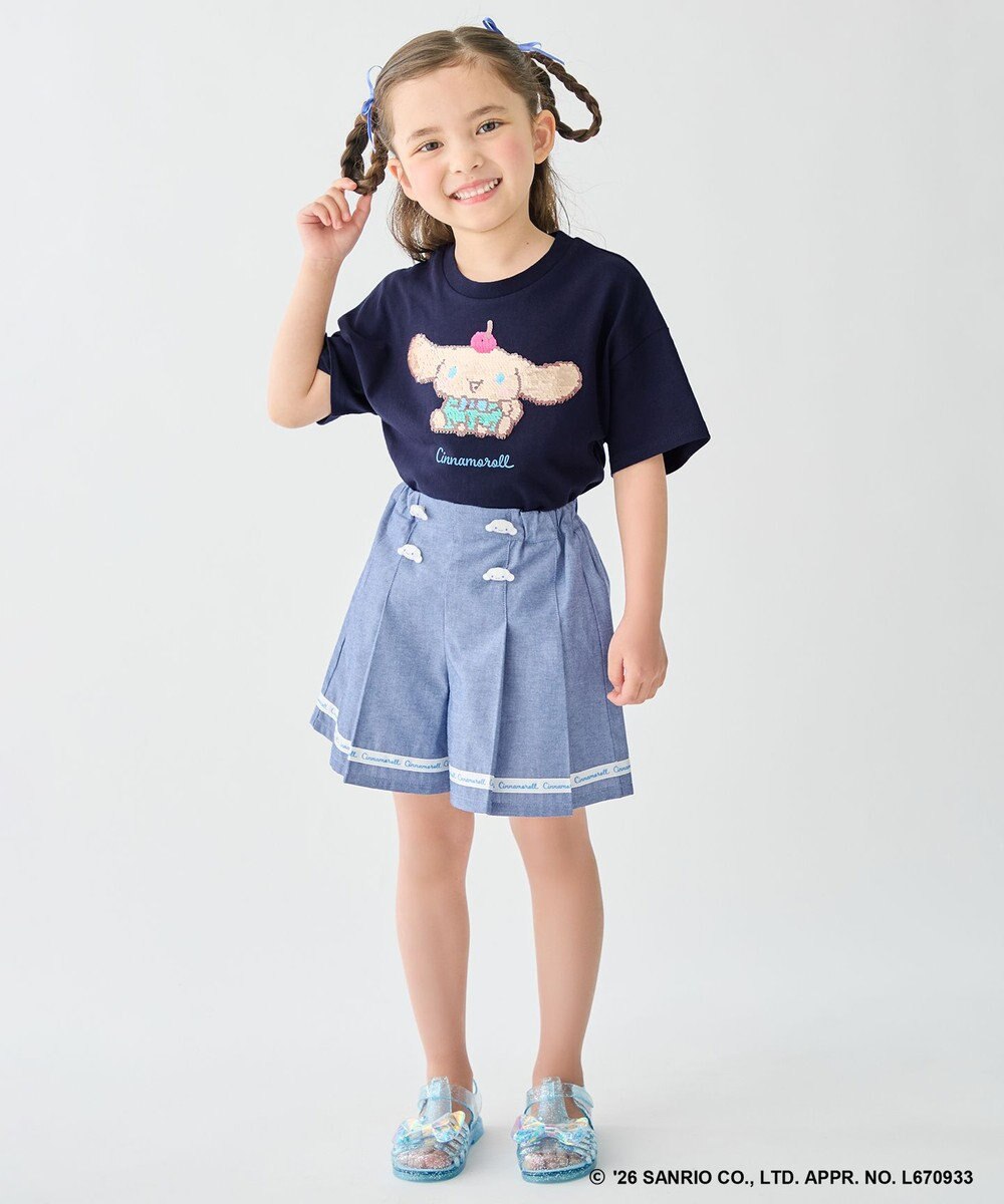 ANY KIDS 【サンリオキャラクターズ×ANY KIDS】ぷっくりボタン マリンパンツ 