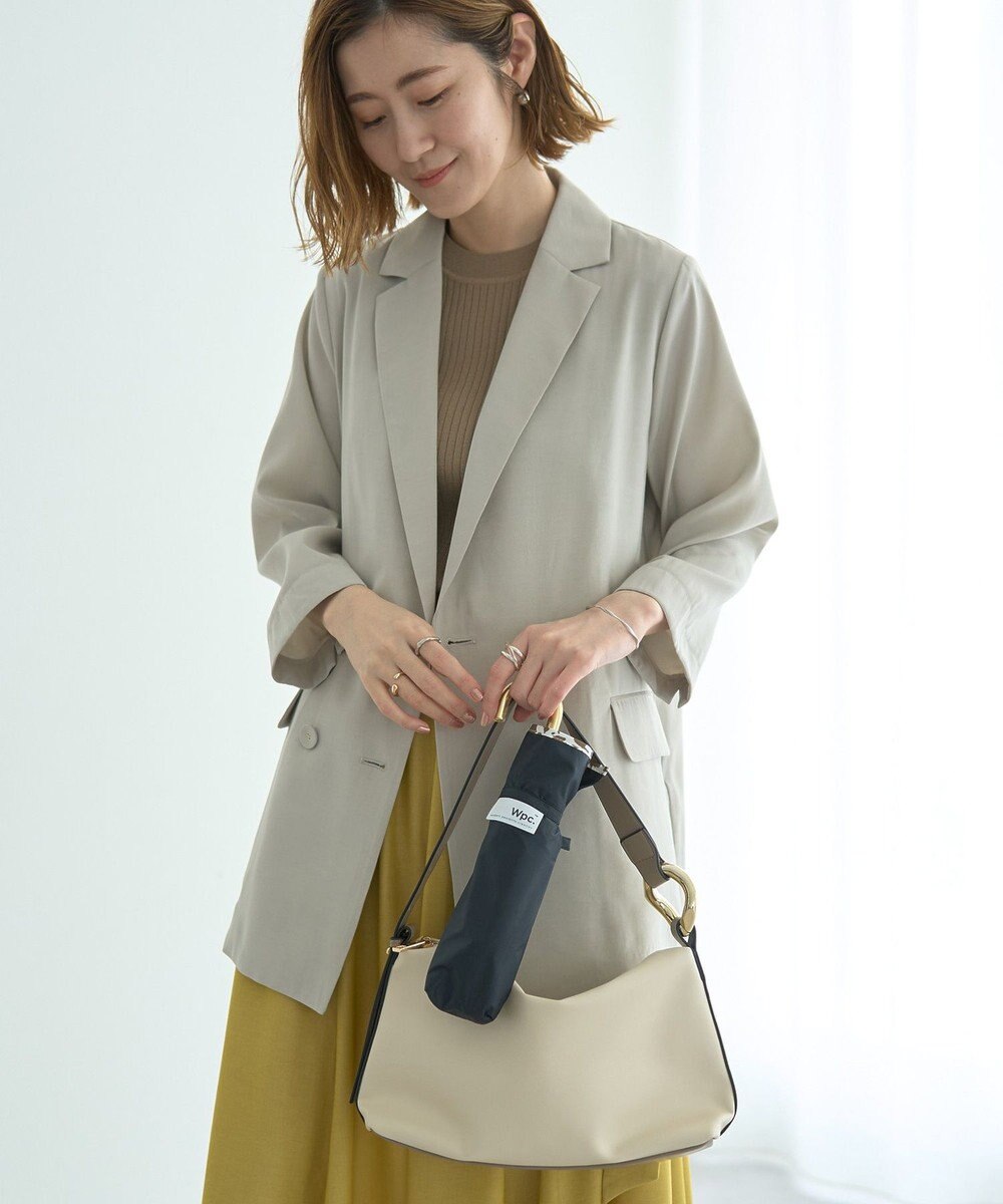 YECCA VECCA 【晴雨兼用】Wpc.遮光アニマルパイピング ミニ日傘 