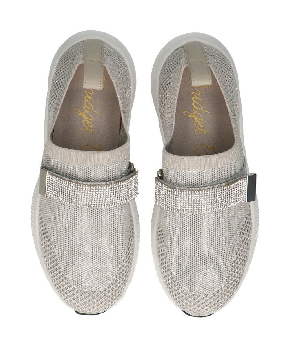 Bridget Birkin 【Bridget Birkin】ベルトストーンニットスニーカー 