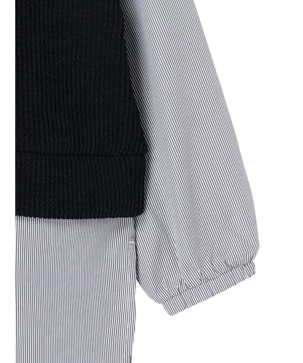 Green Parks ニットソードッキングチュニック 