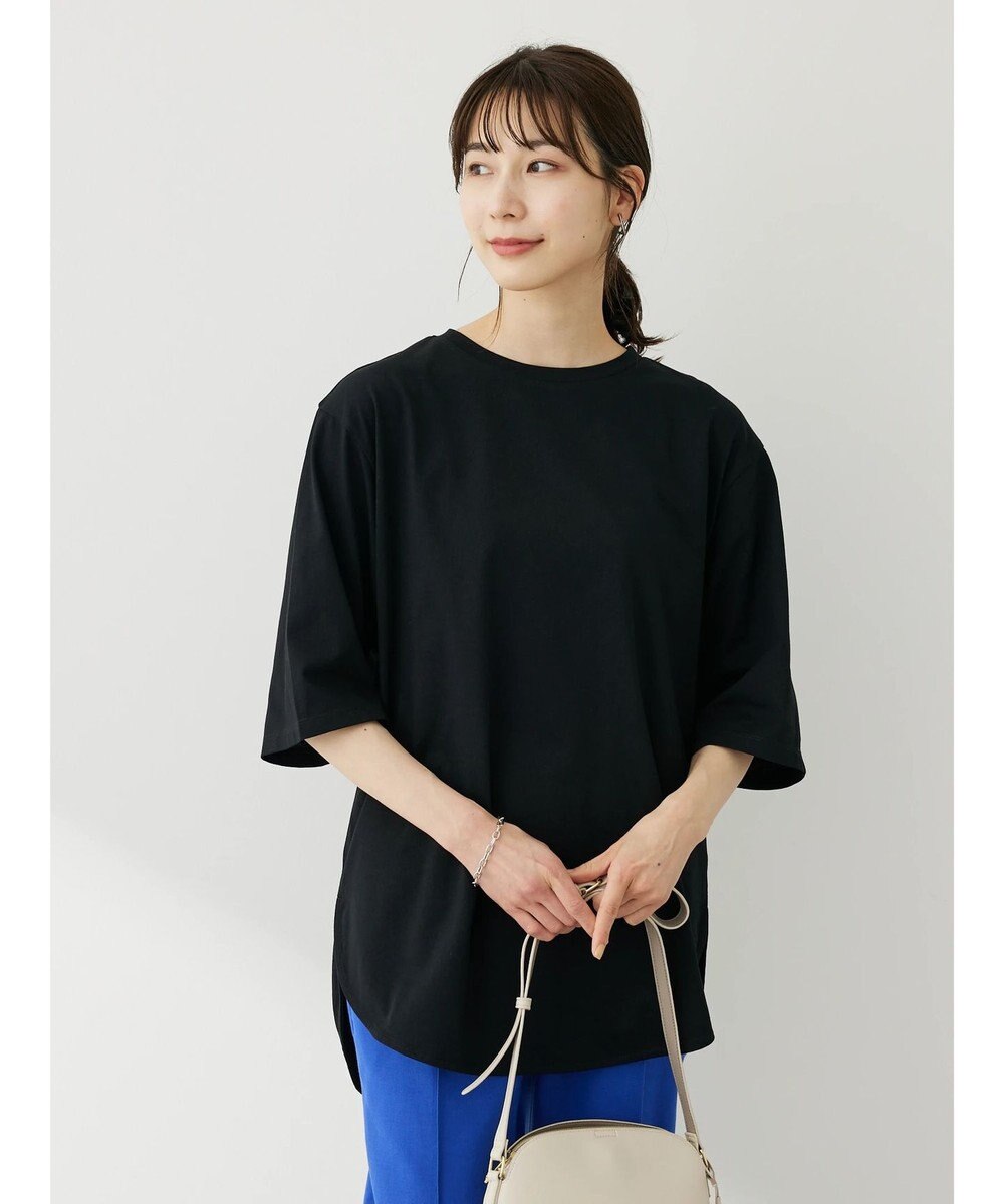 Green Parks 汗じみ防止５分袖チュニック 