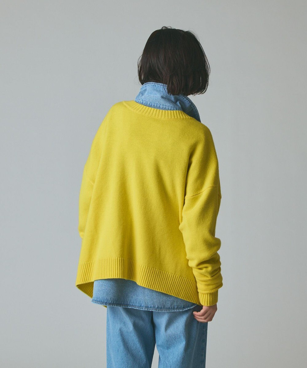 GRACE CONTINENTAL 前後2WAYニットカーディガン 