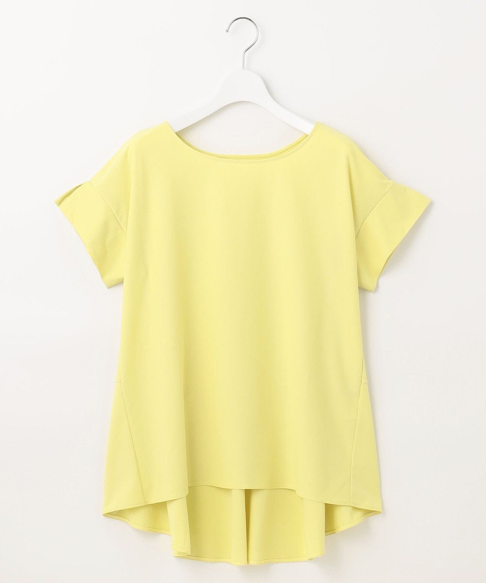 自由区 【WEB限定】【UVケア・吸汗速乾・洗える・XSサイズあり】ファンクショナルツイストジャージー カットソー 