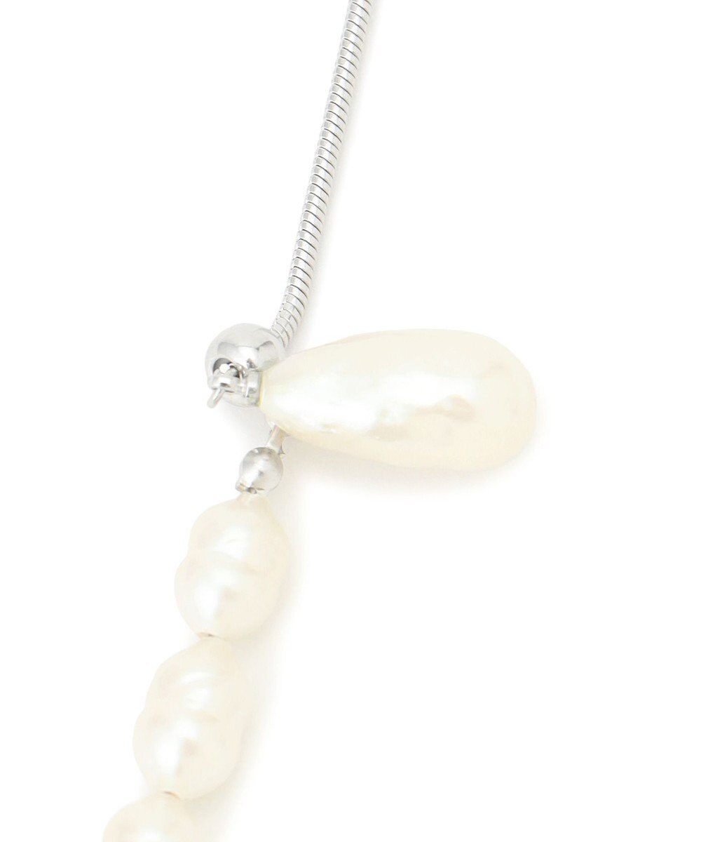 23区 【APPLAUDIR】ガラスパール チェーンコンビ ネックレス 