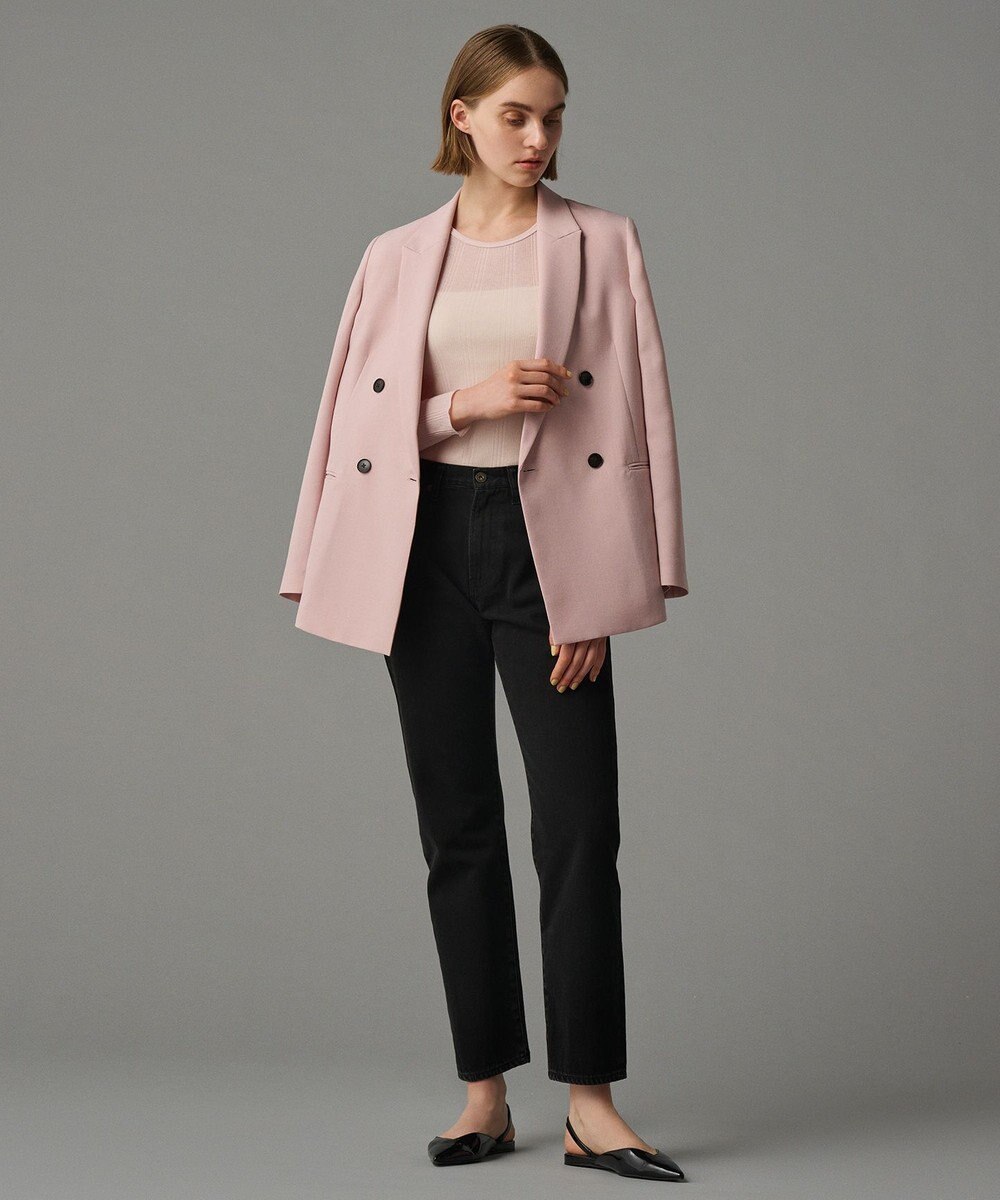 uncrave 【手洗い可】シアー ランダムリブ カットソー（uncrave STANDARD） 