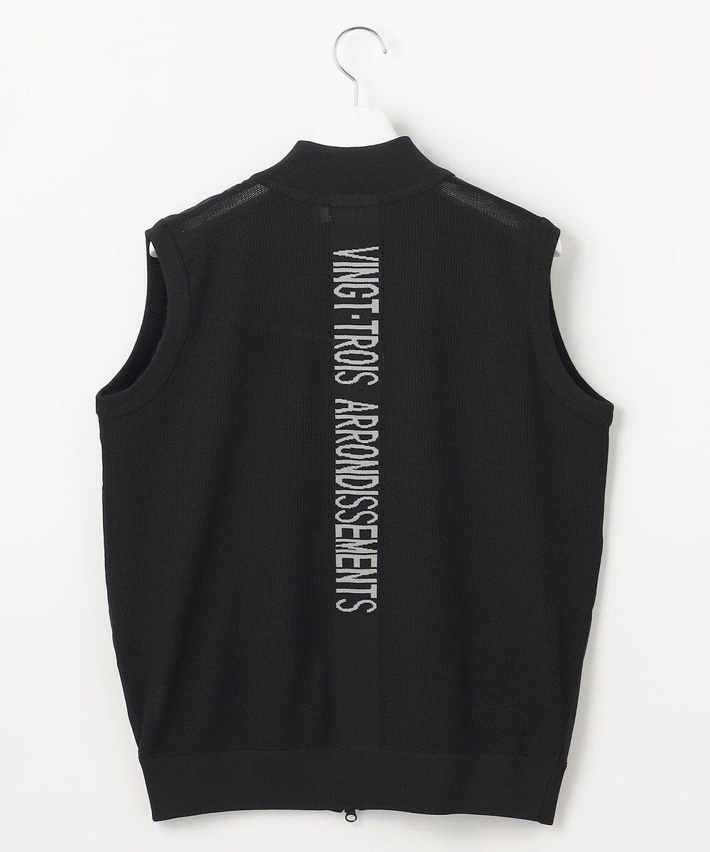 23区GOLF 【MEN】軽くて通気性抜群のニットコンビベスト 