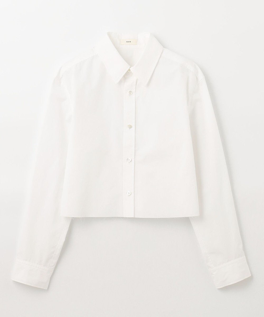 NAVE 【Nave　洗える】クロップド シャツ 