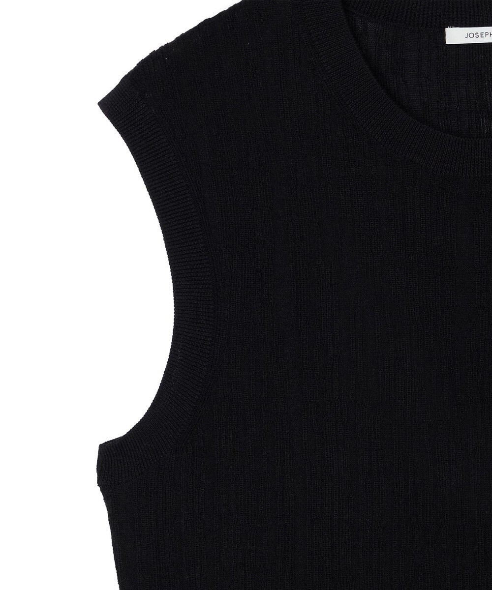 JOSEPH クリンクルリブ　ベスト 