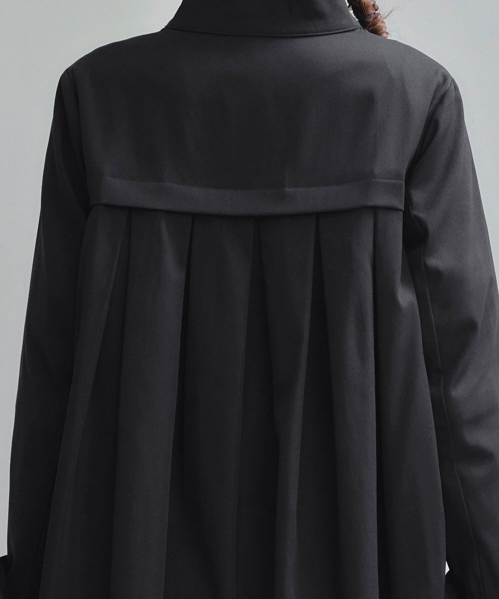 Tiaclasse 【洗える】スタンドカラープリーツコート 