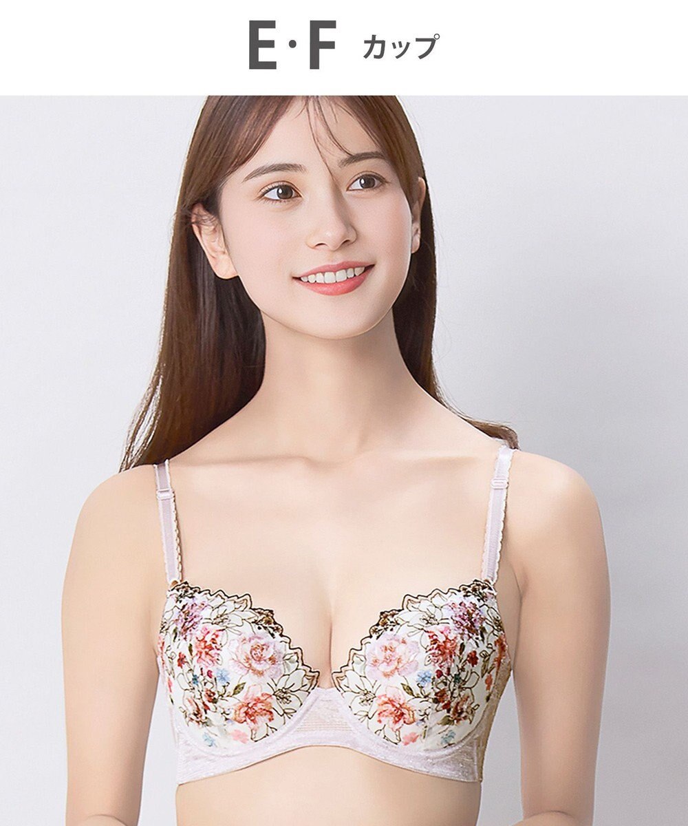 Wing ブラジャー 背中の段差をスムージング 脇高設計 胸ふっくら 【後ろ姿きれいブラ】 ブラ KB2721 ウイング／ワコール 