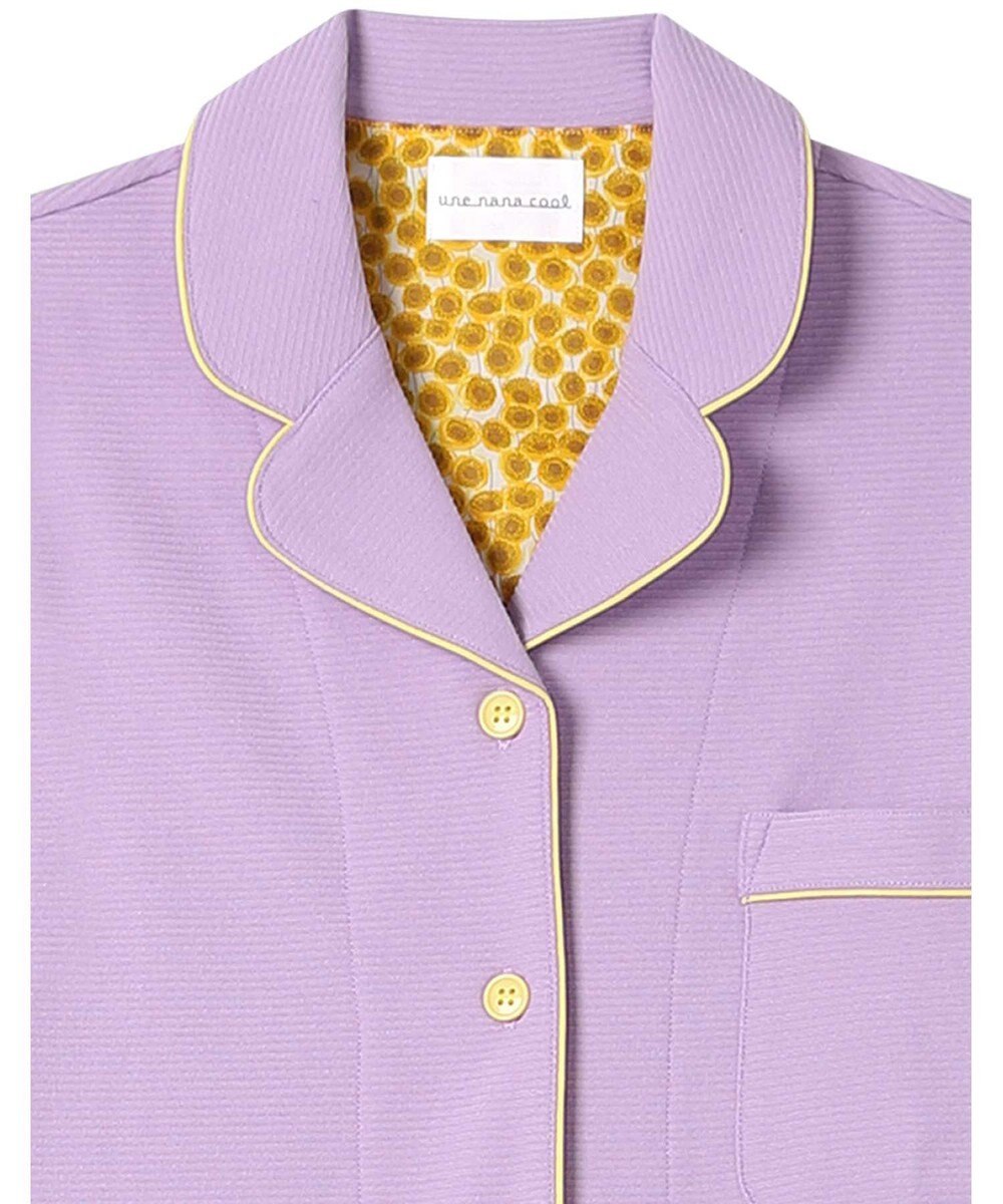 une nana cool 【綿混】ラッセルストレッチパジャマ MADE WITH LIBERTY FABRIC 