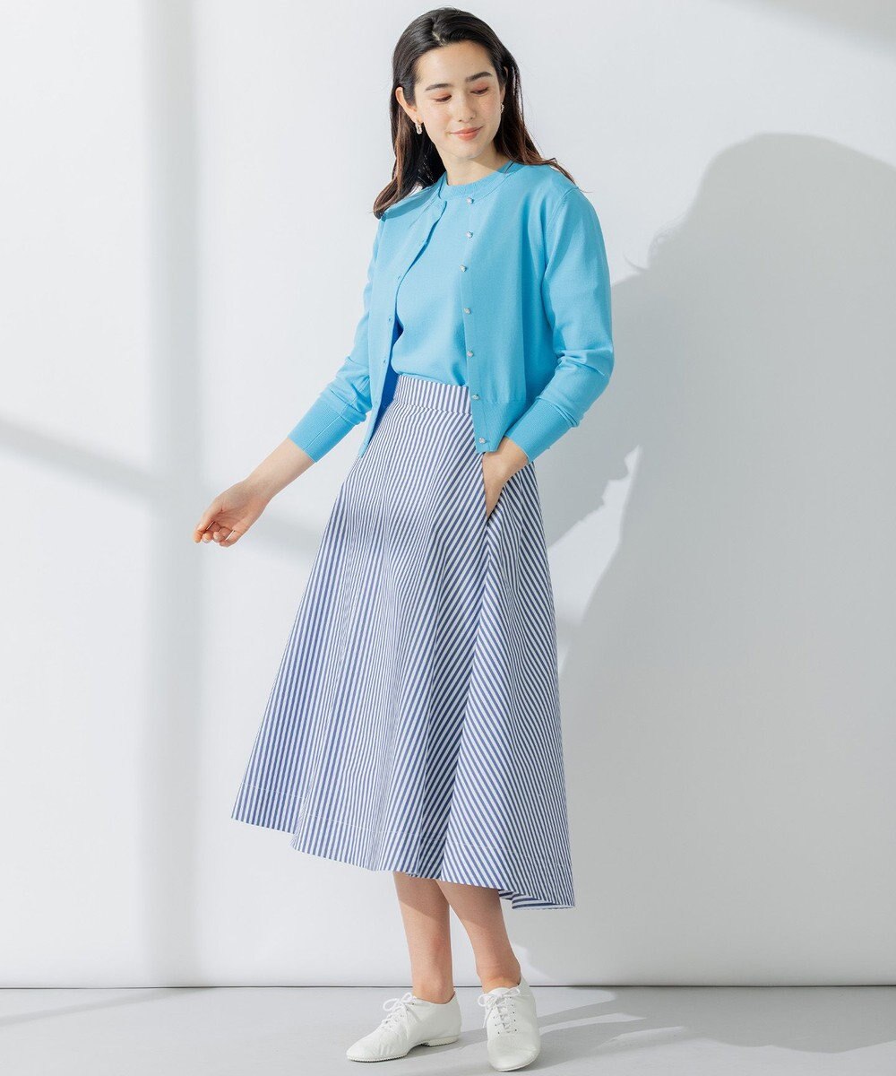 組曲 【洗える】C/Nyブロード スカート 