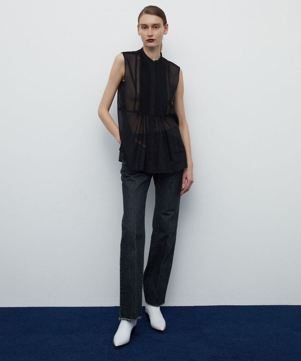 BEIGE， MONSIGNY / ギャザーブラウス 