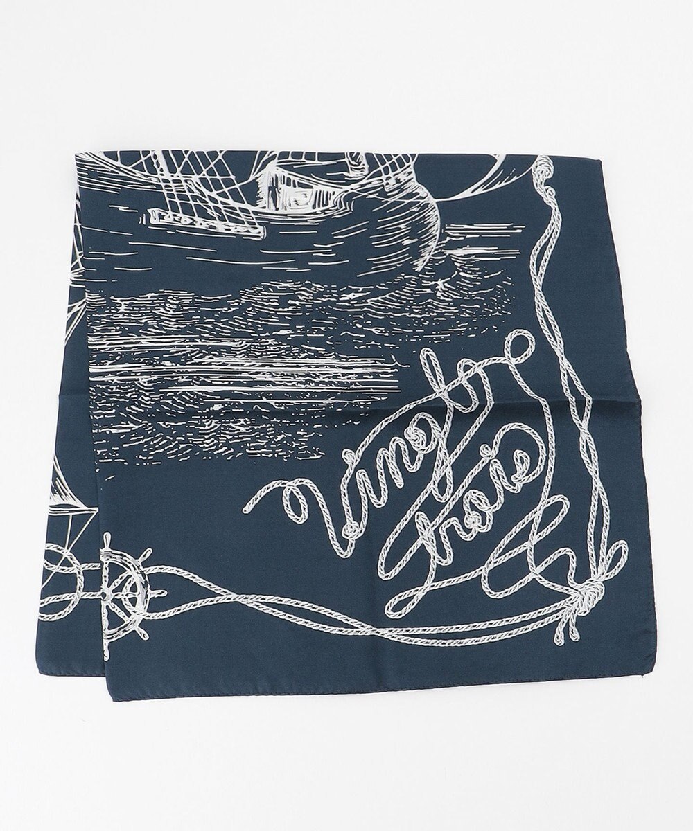 23区 【STORY7月号掲載】ドローイングシップスカーフ 