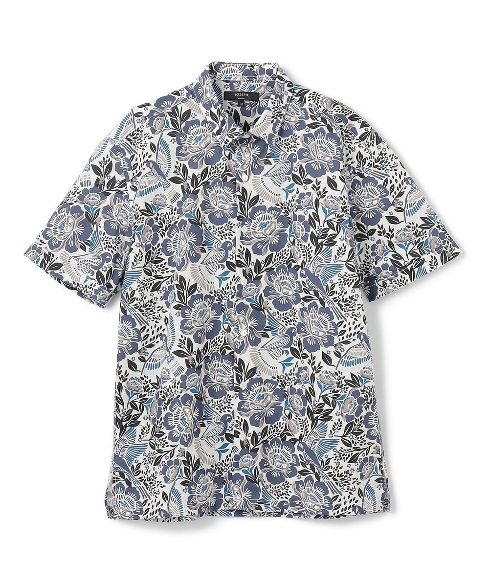 JOSEPH HOMME 新柄【洗える】メキシカントロピカルプリント　半袖レギュラーカラーシャツ 