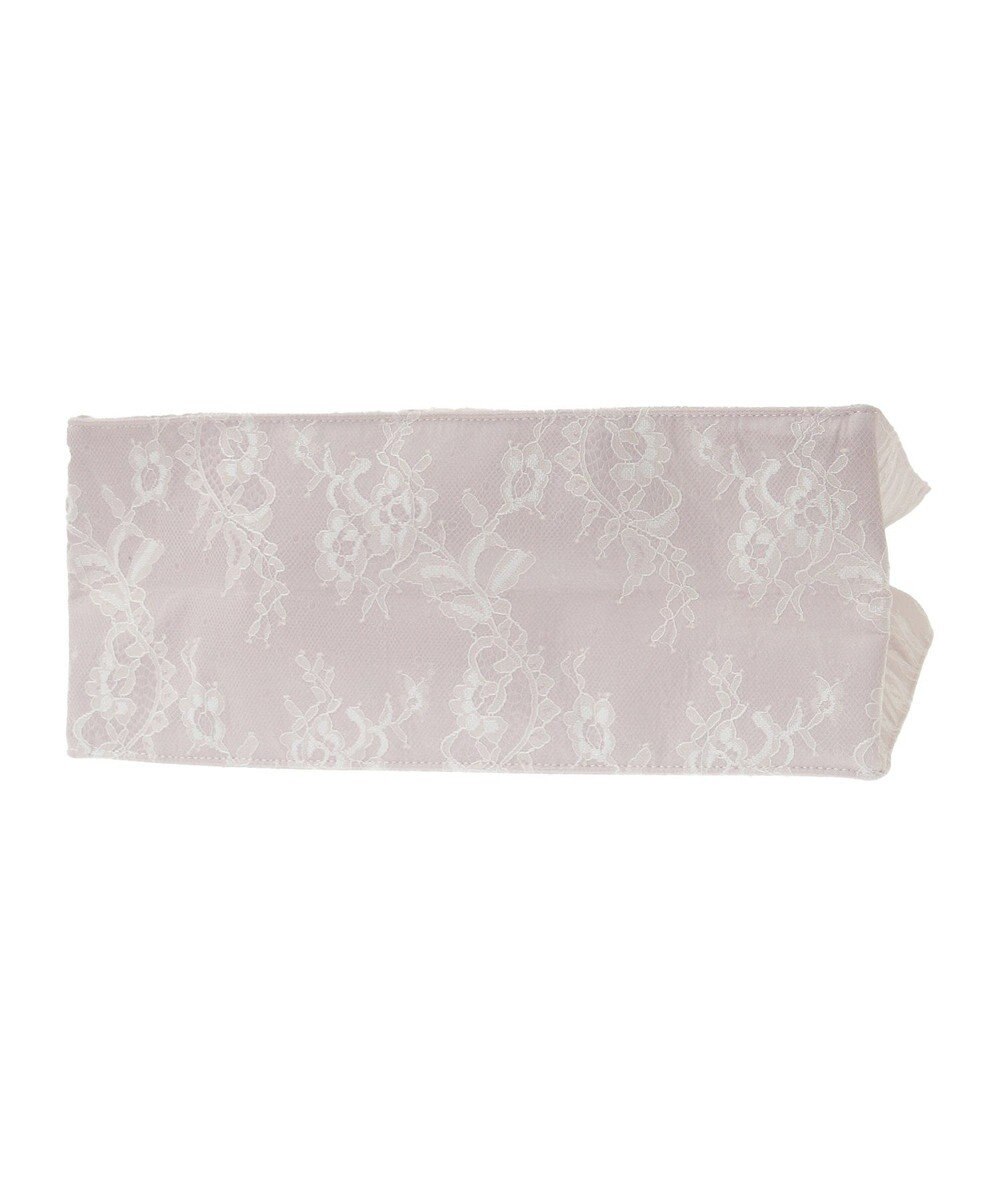 Maison de FLEUR レースフリルハンドルスクエアトートMバッグ 