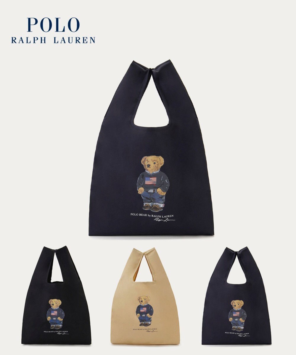 MOONBAT 【WEB限定】POLO RALPH LAUREN（ポロ ラルフ ローレン）ポロベア ベルト付き レインバッグ Sサイス 