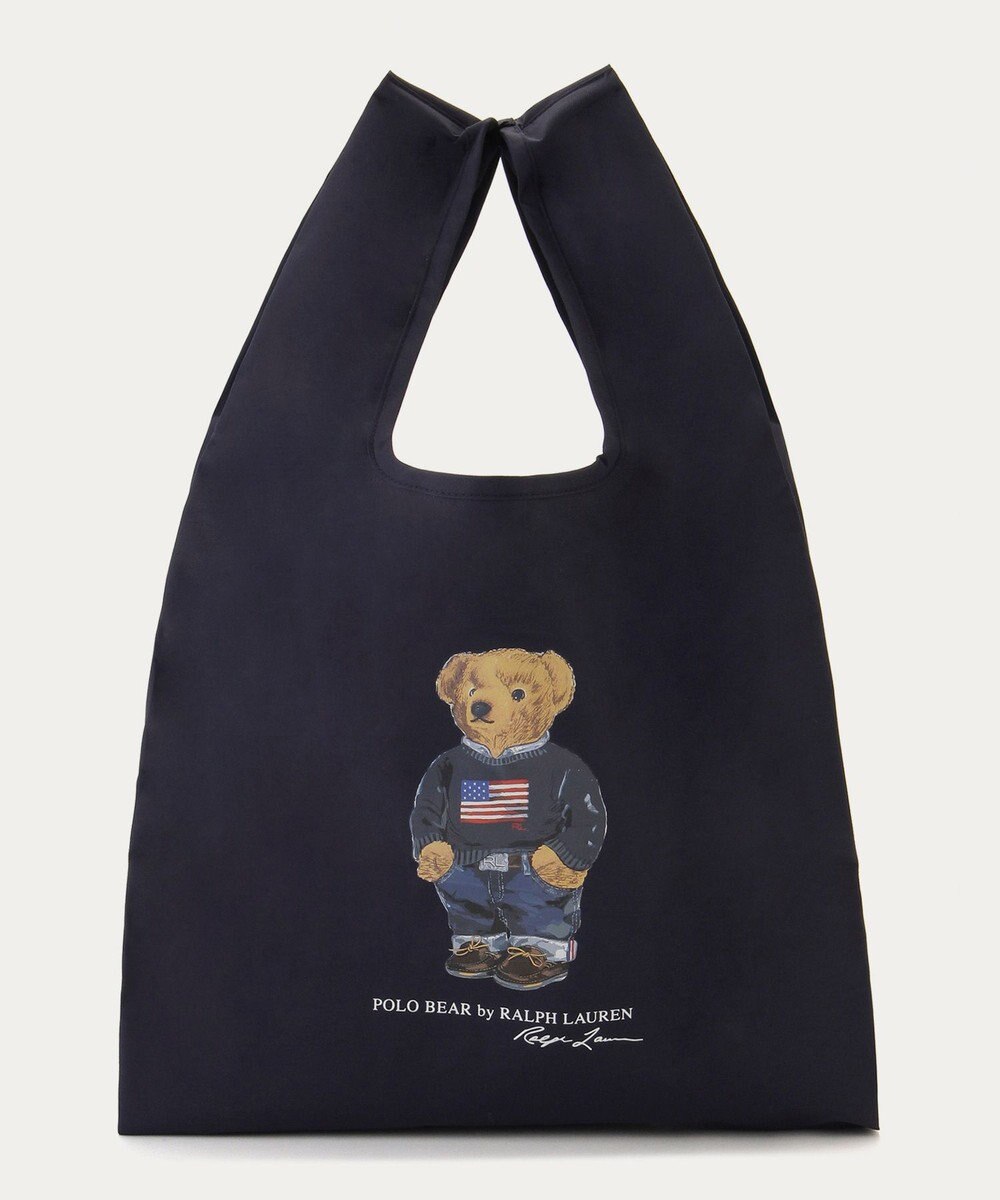 MOONBAT 【WEB限定】POLO RALPH LAUREN（ポロ ラルフ ローレン）ポロベア ベルト付き レインバッグ Sサイス 