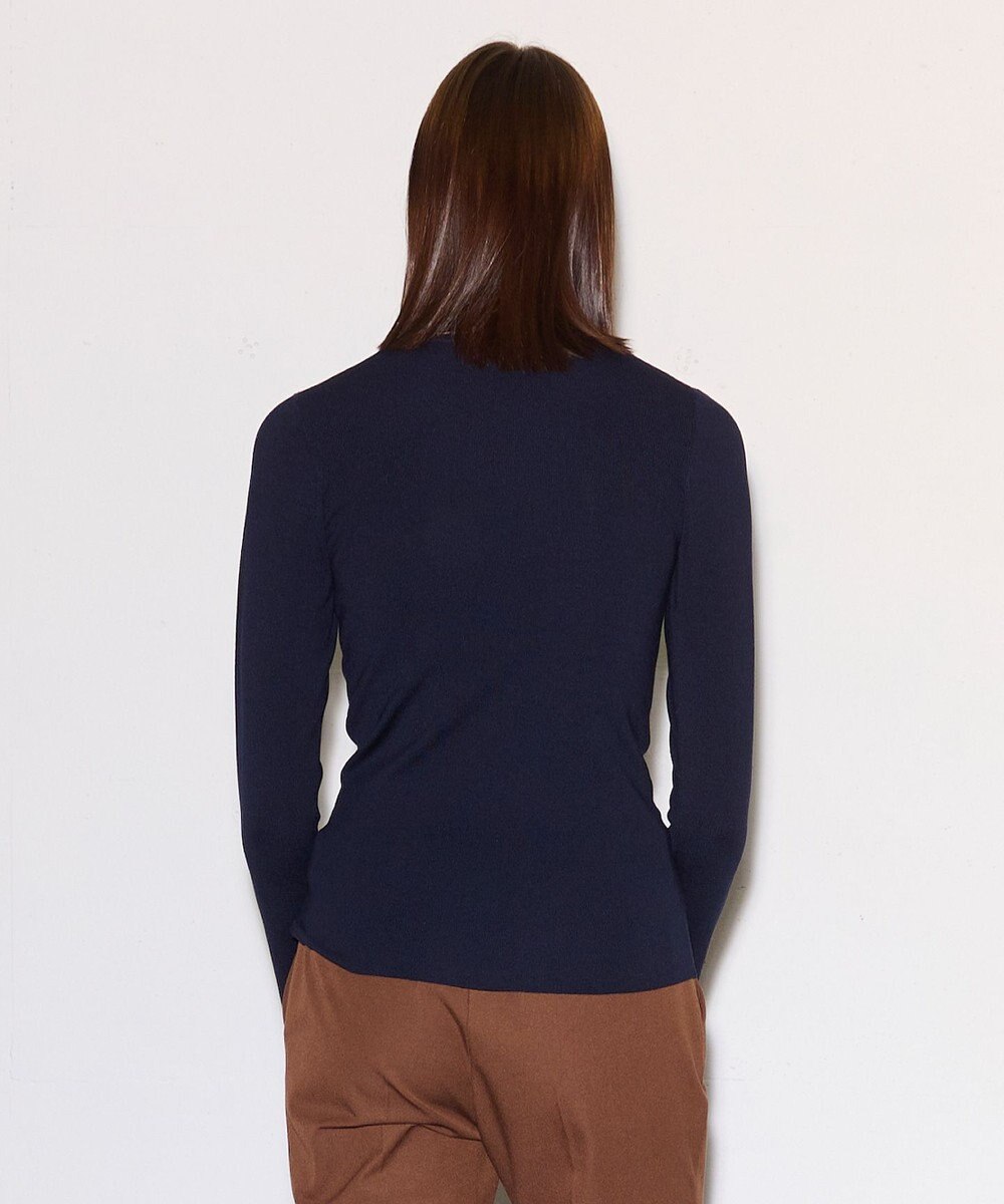 JOSEPH 【洗える】ストレッチシルクニット　ラウンドネック 