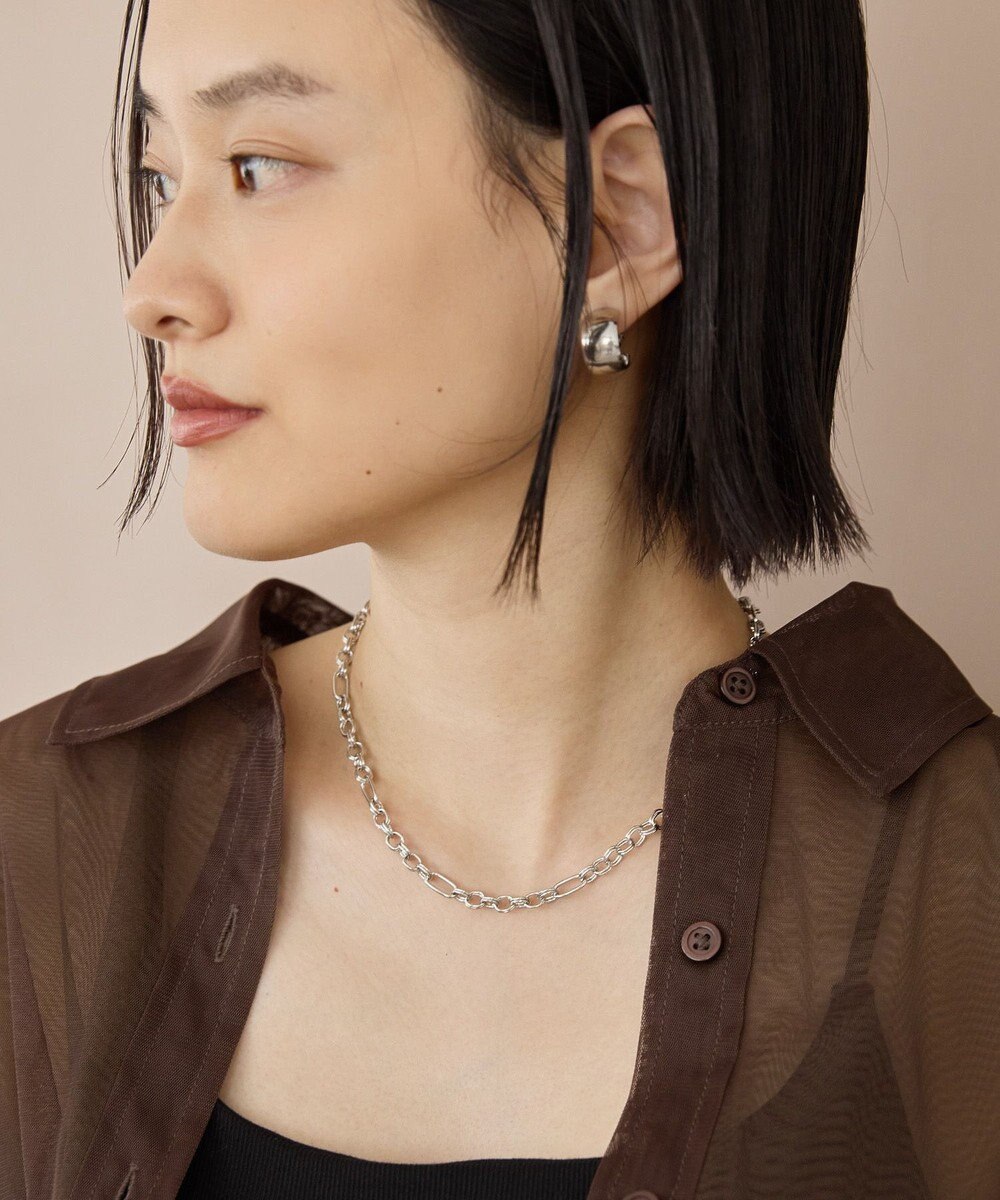 AMERICAN HOLIC ボリュームチェーンショートネックレス 