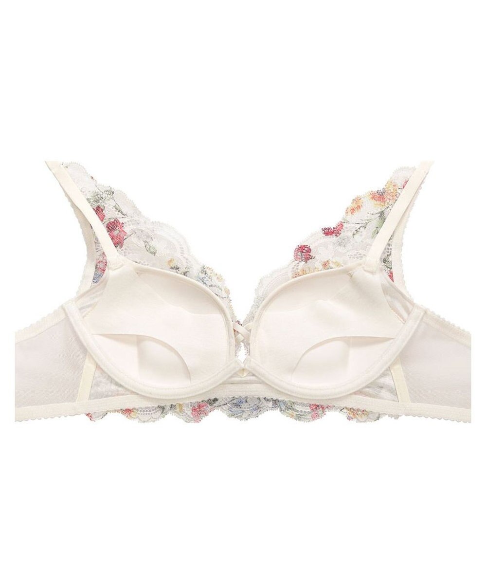 WACOAL 【重力に負けないバストケアBra】 ノンワイヤー バストを重力から守る まる胸キープ ラクなつけごこち サイドのラインすっきり ブラジャー レディース BRA184 /ワコール 