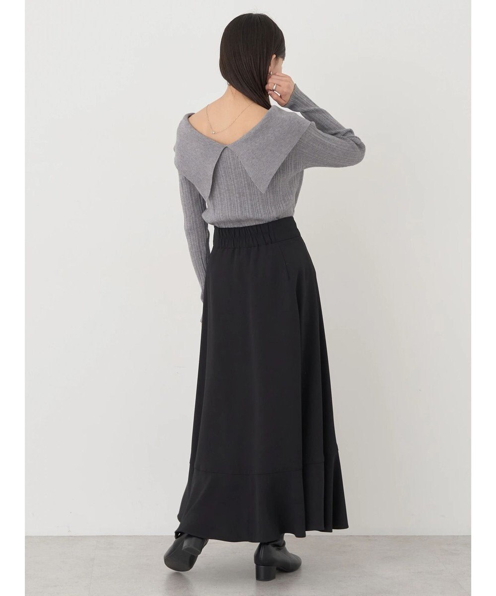 earth music&ecology ２ｗａｙビッグカラーニットプルオーバー 